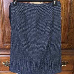 Navy Blue Skirt